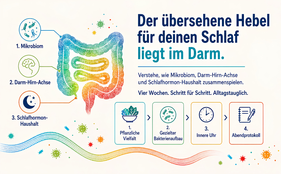 Der übersehene Hebel für deinen Schlaf liegt im Darm