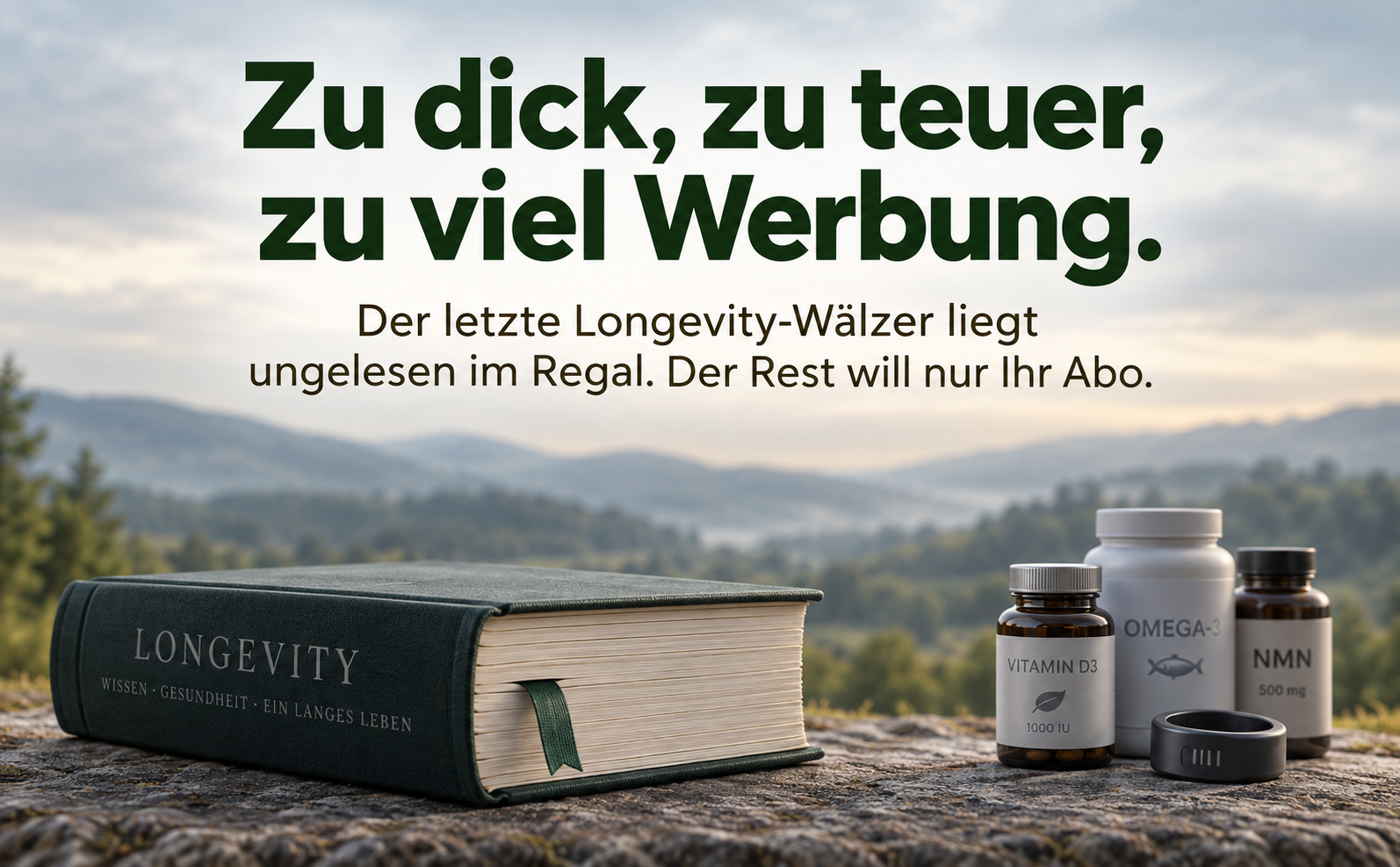 Der Longevity-Markt und was er wirklich bringt