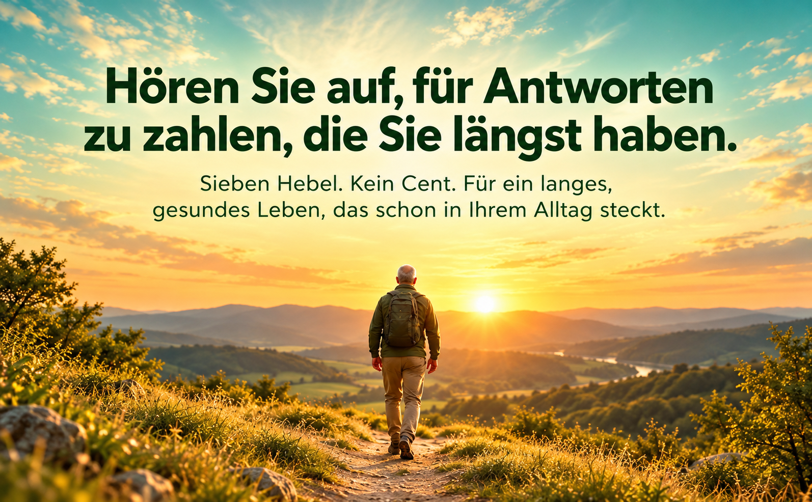 Gesund altern lässt sich nicht kaufen. Es lässt sich üben.